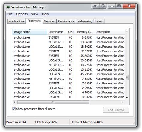 Svchost disk activity windows 7